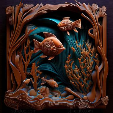 3D модель Дори из В поисках Дори (STL)